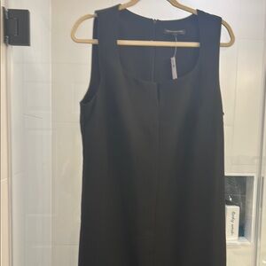 Banana Republic Black Sheath Midi dress perfect LBD